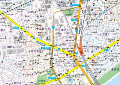 【地図】 | La CASA新北野