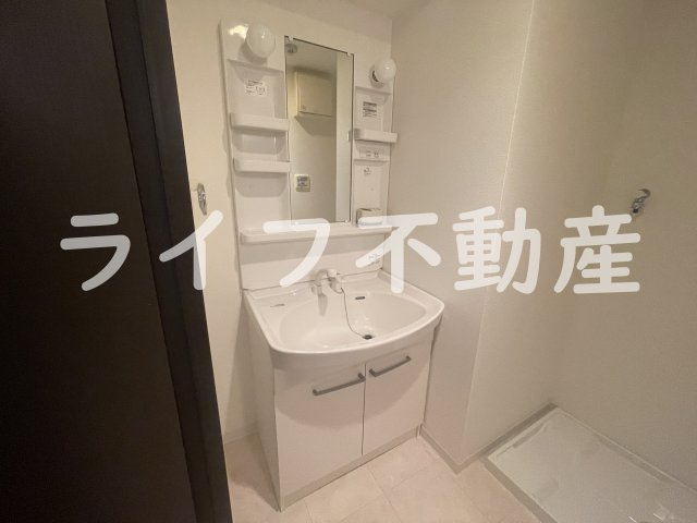 アクト･セイワの独立洗面台|独立洗面化粧台が付いています