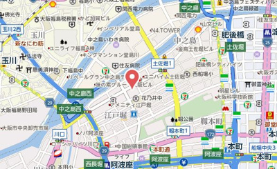 【地図】 | サムティ江戸堀ＡＳＵＮＴ