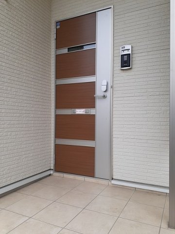 アイリス栗木山のエントランス