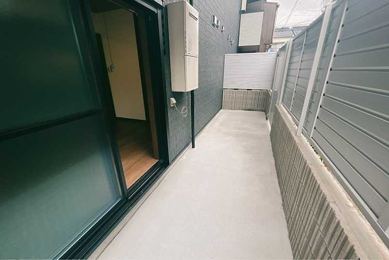 La-Crea吹田のバルコニー