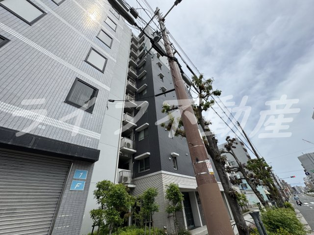 レジディア玉造の外観|おしゃれな外観です