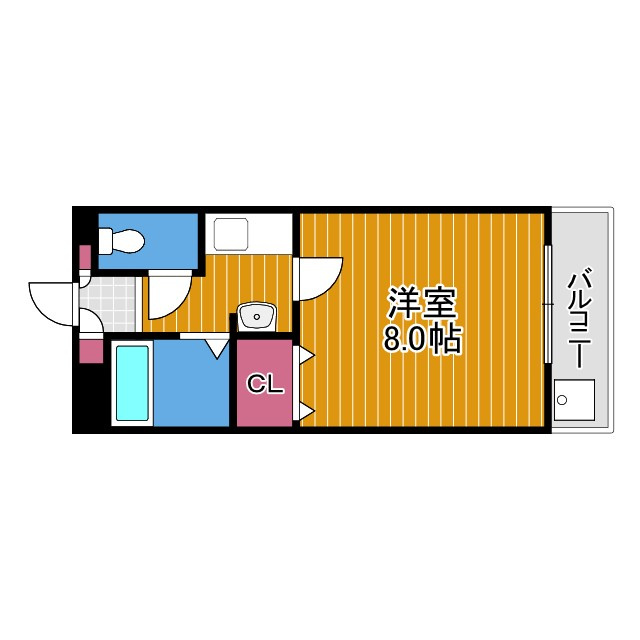 プロスパーハイツ古市の間取り