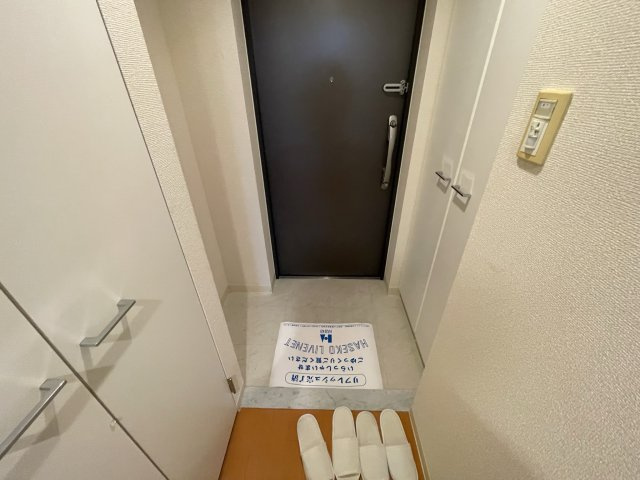 レジデンス京橋スクエア(旧ルクレ京橋)の玄関