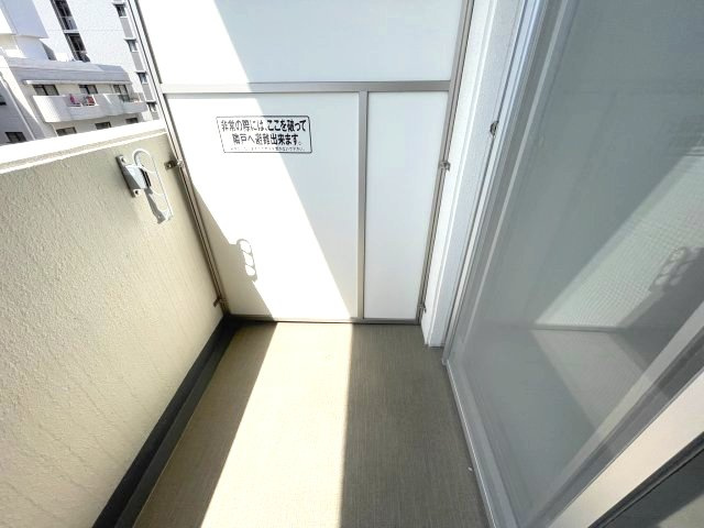 スプランディッド新大阪キDUEのバルコニー