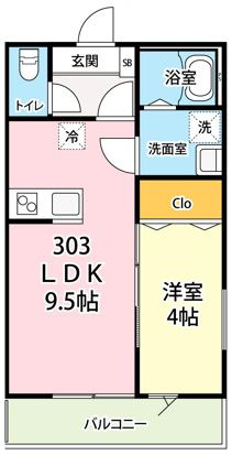 キャメル岩槻加倉の間取り