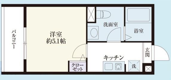 チェルシークロイスターズの間取り
