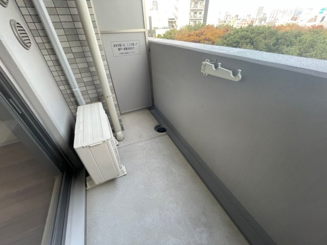 エスリード大阪城のバルコニー
