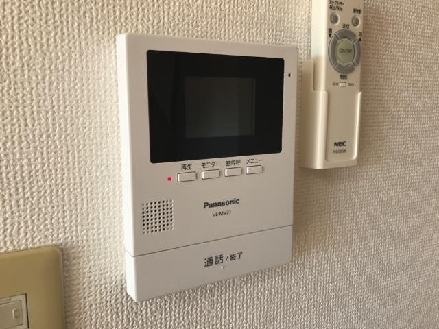 ソレイユのセキュリティ|カメラ付インターホン