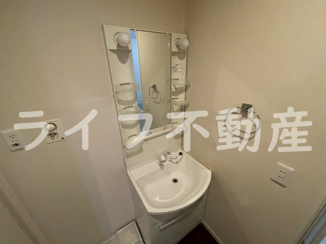 Breeze Courtの独立洗面台|独立洗面台、朝の身支度には欠かせません