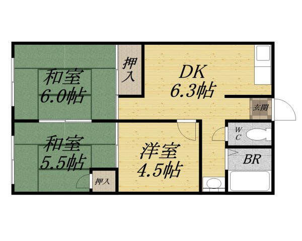 メゾン泉の間取り