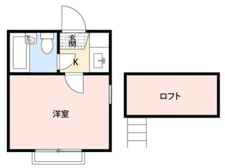 【間取り】 | コーポ巣鴨　Ｂ棟 | 間取りです。