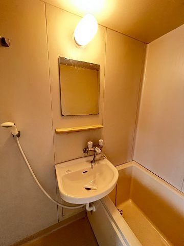 シャルム南台Ⅱの洗面所|明るい洗面所です