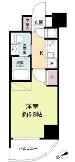 セレニテ九条リアンの間取り