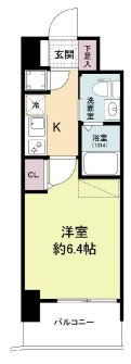 セレニテ九条リアンの間取り