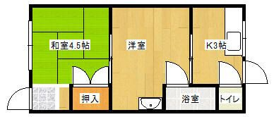あけぼの荘の間取り