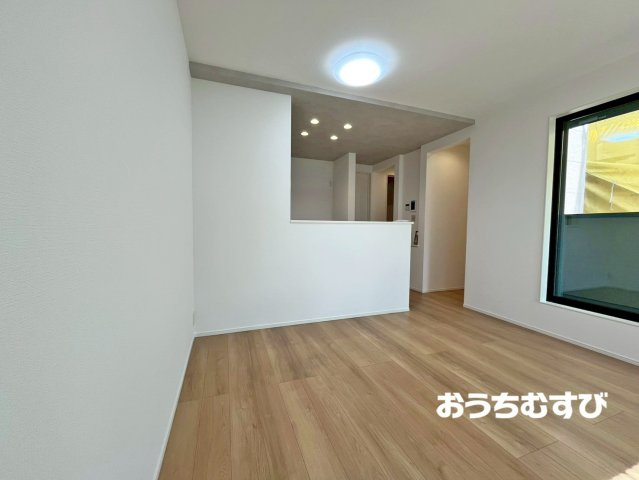 北区東水切町214①(全1棟)の居間・リビング