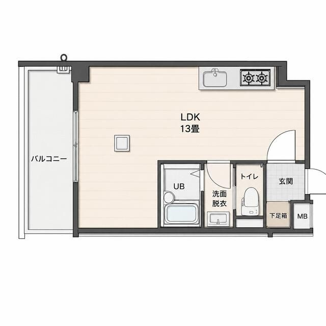 富士産業ビルの間取り