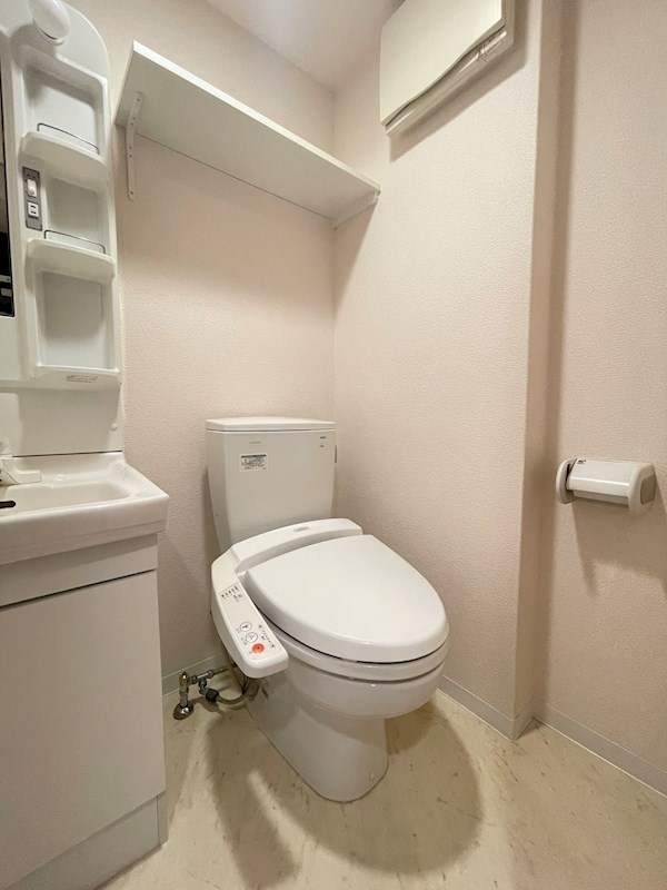 エステムプラザ神戸西Ⅳインフィニティのトイレ|落ち着いた色調のトイレです