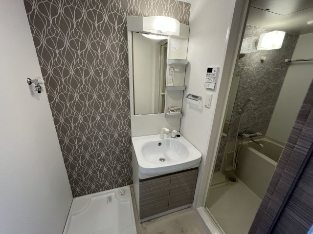 S-RESIDENCE新大阪WESTの洗面所