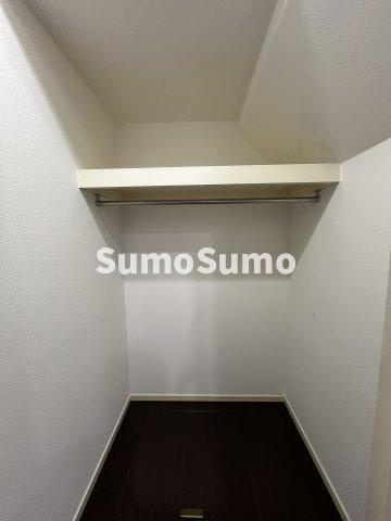 Ｍアパートメント の収納|収納のためのスペースです
