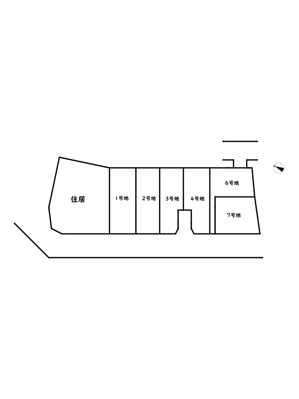 Ts-land青山3丁目/売土地の区画図