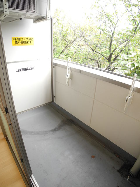 Park　Terrace　中園のバルコニー|※同タイプのお部屋のお写真です。