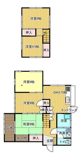青山住宅の間取り