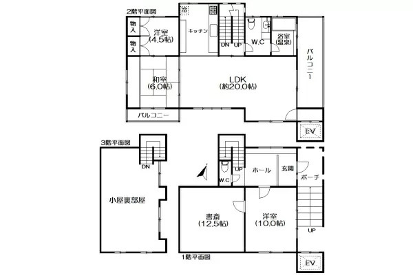【間取り】 | 宇佐美みのりの村　戸建