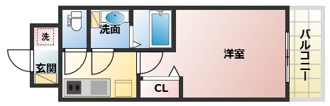 Alivis福島海老江(旧フォーリアライズ福島ルノン)の間取り