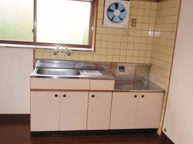 馬田貸家のキッチン