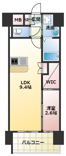 セレニテ東三国ミラクの間取り