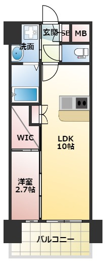 セレニテ東三国ミラクの間取り