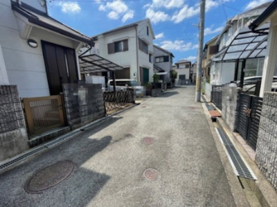 【前面道路含む現地写真】 | 寝屋川市成田東が丘　戸建