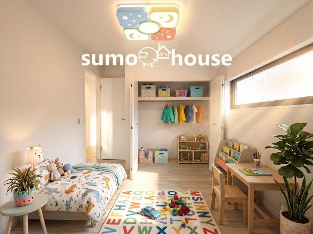 横浜市鶴見区北寺尾1期　1号棟の子供部屋|ゆったりした子供部屋です