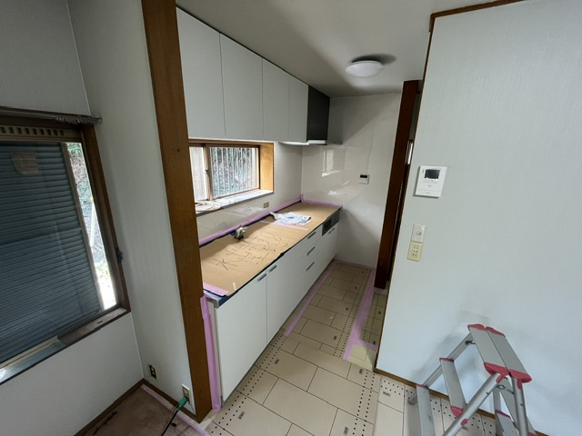 大矢船中町貸家のキッチン