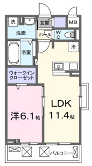 【間取り】 | コスモステラス　イースト | 間取りです。