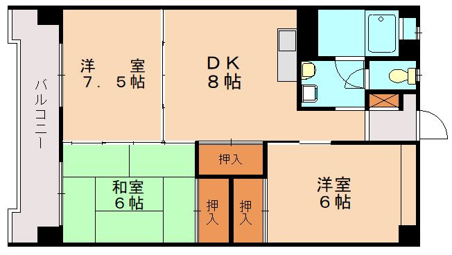第一大神ビルの間取り