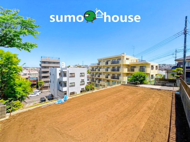 売地　旭区本村町　1号区画の前面道路含む現地写真|前面道路含む現地写真です