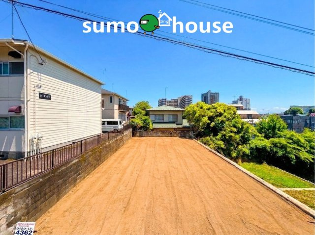 売地　旭区本村町　1号区画の前面道路含む現地写真|前面道路含む現地写真です