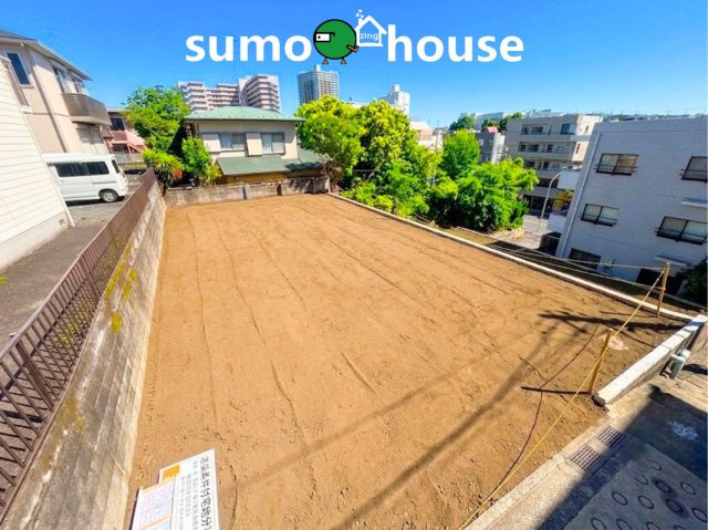 売地　旭区本村町　1号区画の前面道路含む現地写真|前面道路含む現地写真です