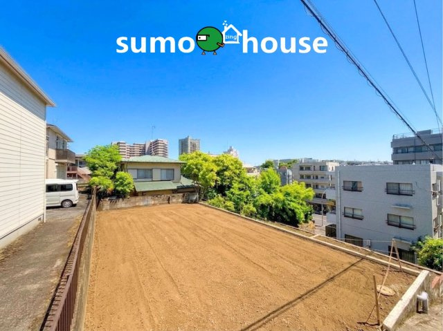 売地　旭区本村町　1号区画の前面道路含む現地写真|前面道路含む現地写真です