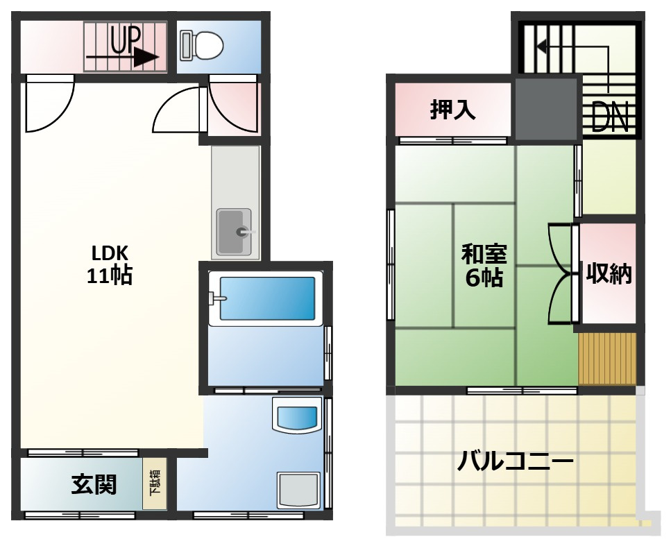 ペットと一緒に住める黒砂戸建