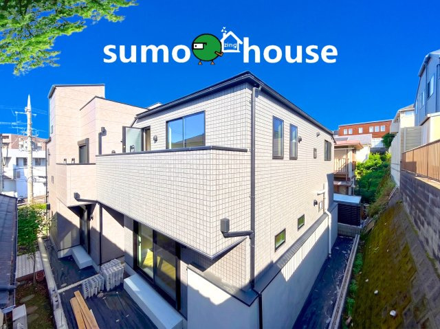 新築分譲住宅　荏田町　A号棟の外観パース|外観パースです