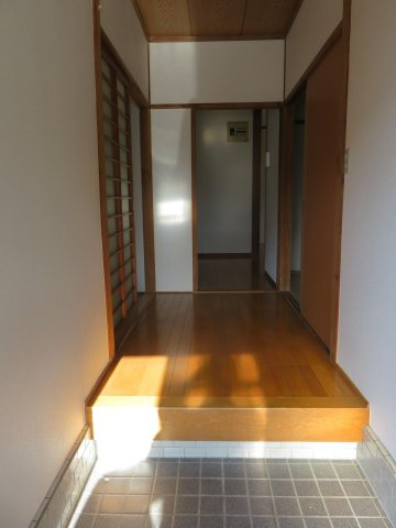 野中一戸建ての玄関
