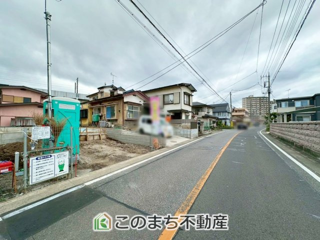 CRADLEGARDEN宇都宮市簗瀬第8の前面道路含む現地写真|前面道路含む現地写真