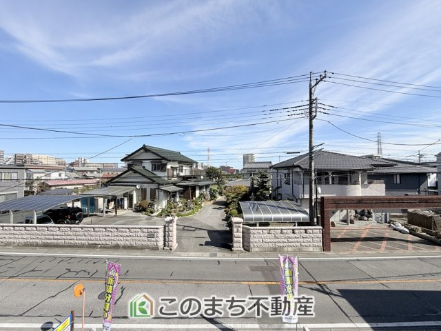 CRADLEGARDEN宇都宮市簗瀬第8の展望|バルコニーからの眺めです♪