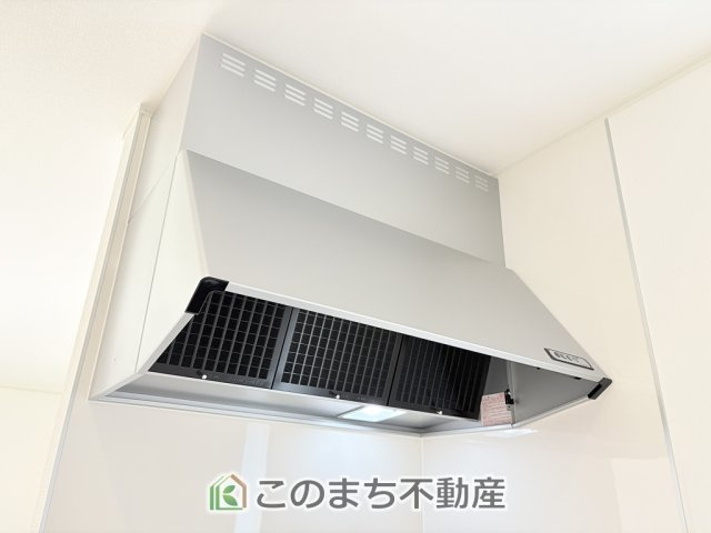 CRADLEGARDEN宇都宮市簗瀬第8のキッチン|お料理の匂いもスッキリ♪シンプルデザインで掃除も簡単‼