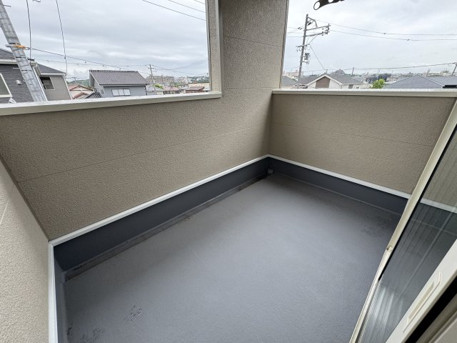 神戸市西区池上5丁目新築戸建2号棟のバルコニー