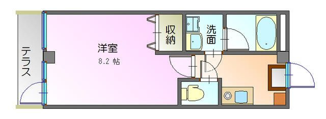 レフージェの間取り